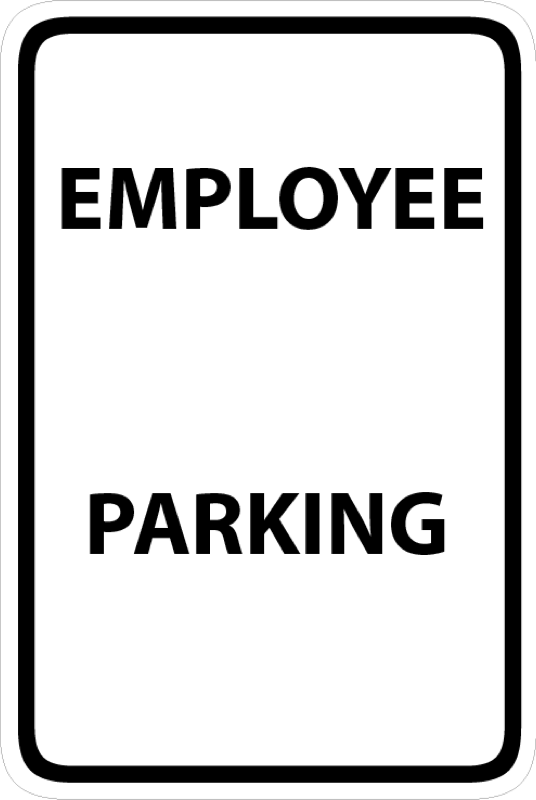 Parking and Regulation Signs 12x18